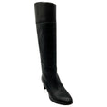 Load image into Gallery viewer, Christian Louboutin Black Leather Tall Pull On Boots
