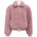 Load image into Gallery viewer, Isabel Marant Pink Teddy Salvia Bomber Jacket