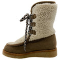Load image into Gallery viewer, Aquatalia Brown / Ivory Wynter Shearling Boots