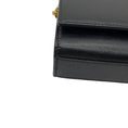 Load image into Gallery viewer, Saint Laurent Black / Gold Hardware Kate Embossed Leather Shoulder Bag