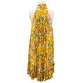 Load image into Gallery viewer, Zimmermann Yellow Multi Sunshine Floral Poppy Short Halter Dress