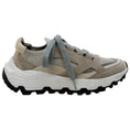 Load image into Gallery viewer, Brunello Cucinelli Beige / Grey Knit / Suede Sneakers