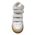 Load image into Gallery viewer, Isabel Marant Bilsy White / Black Suede Trimmed High Top Leather Sneakers
