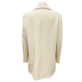 Load image into Gallery viewer, Jil Sander Ivory Padded Shoulder Tailored Blazer / Coat
