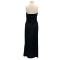 Load image into Gallery viewer, Halston Black Strapless Silk Gown / Formal Dress
