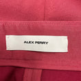 Load image into Gallery viewer, Alex Perry Garnet Rose Satin Crepe Pleat Short