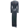 Load image into Gallery viewer, The Sei Metallic Hologram Long Sleeved Gown / Formal Dress