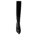 Load image into Gallery viewer, Paris Texas Black Embossed Leather High Heeled Tall Boots