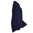 Load image into Gallery viewer, Zoran Navy Blue Open Front Velvet Jacket