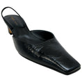 Load image into Gallery viewer, Khaite Black Patent Leather Roosevelt 75 Slingback Pumps