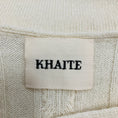 Load image into Gallery viewer, Khaite Ivory Cropped Short Sleeved Cashmere Knit Sweater