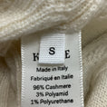 Load image into Gallery viewer, Khaite Ivory Cropped Short Sleeved Cashmere Knit Sweater