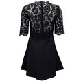 Load image into Gallery viewer, Valentino Black Wool and Lace Dress