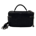 Load image into Gallery viewer, Stella McCartney Black Falabella Vanity Case Shaggy Deer Faux Leather Crossbody Bag