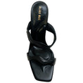 Load image into Gallery viewer, Alias Mae Black Leather Mindy Sandals