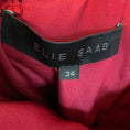 Load image into Gallery viewer, Elie Saab Red Strapless Silk Gown / Formal Dress