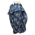 Load image into Gallery viewer, The Vampire's Wife Navy Blue / White Floral Top