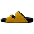 Load image into Gallery viewer, Isabel Marant Yellow Suede Lennyo Sandals