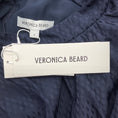 Load image into Gallery viewer, Veronica Beard Navy Ruched Tima Dress