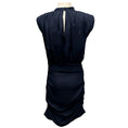 Load image into Gallery viewer, Veronica Beard Navy Ruched Tima Dress