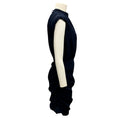 Load image into Gallery viewer, Veronica Beard Navy Ruched Tima Dress