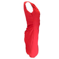 Load image into Gallery viewer, Valentino Red Ruffled Sleeveless Crepe Dress
