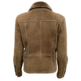 Load image into Gallery viewer, Loro Piana Brown Shearling Moto Jacket
