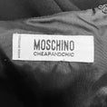 Load image into Gallery viewer, Moschino Cheap and Chic Black Sleeveless Crepe Midi Cocktail Dress