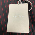 Load image into Gallery viewer, Alexander McQueen Black / Bordeaux 2024 Striped Wool Vest