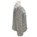Load image into Gallery viewer, Michael Kors White / Black Fall 2013 Tweed Jacket