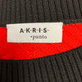 Load image into Gallery viewer, Akris Punto Orange / Cream / Black Long Sleeved Wool Knit Pullover Sweater