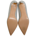 Load image into Gallery viewer, Casadei Silver Shimmer Fabric Pumps
