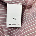 Load image into Gallery viewer, Brunello Cucinelli Purple Striped Cotton Silk Shirt / Blouse