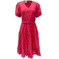 Load image into Gallery viewer, Akris Punto Hot Pink Eyelet Dress with Belt

