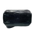 Load image into Gallery viewer, Nancy Gonzalez Black Genuine Crocodile Double Top Handle Satchel Handbag