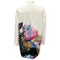 Load image into Gallery viewer, Roberto Cavalli White Multi Printed Cotton Tunic Top