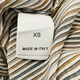 Load image into Gallery viewer, Brunello Cucinelli Multi Striped Cotton Silk Shirt / Blouse