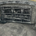 Load image into Gallery viewer, Nancy Gonzalez Black Genuine Crocodile Double Top Handle Satchel Handbag