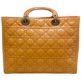 Load image into Gallery viewer, Christian Dior Beige Patent Leather Cannage Lady Dior Bag