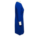 Load image into Gallery viewer, Narciso Rodriguez Cobalt Blue Fitted Crepe Midi Dress