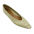Load image into Gallery viewer, Bottega Veneta Cream Patent Leather Pointed Toe Flats