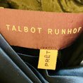 Load image into Gallery viewer, Talbot Runhof Blue Ruched Silk Taffeta Cocktail Dress