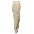 Load image into Gallery viewer, SPRWMN Beige Leather Jogger Pants