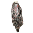 Load image into Gallery viewer, Isabel Marant Silver Metallic Multicolor Sequined Olivio Top