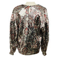 Load image into Gallery viewer, Isabel Marant Silver Metallic Multicolor Sequined Olivio Top