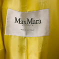 Load image into Gallery viewer, Max Mara Sfilata Yellow Alpaca and Wool Teddy Coat