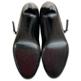 Load image into Gallery viewer, Chanel Black Leather Mary Jane Pumps