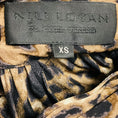 Load image into Gallery viewer, Nili Lotan Brown / Black Leopard Print Silk Blouse