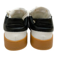 Load image into Gallery viewer, Closed White / Black Low Top Sneakers