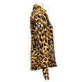 Load image into Gallery viewer, Stella McCartney Tan / Black Leopard Print Silk Blouse